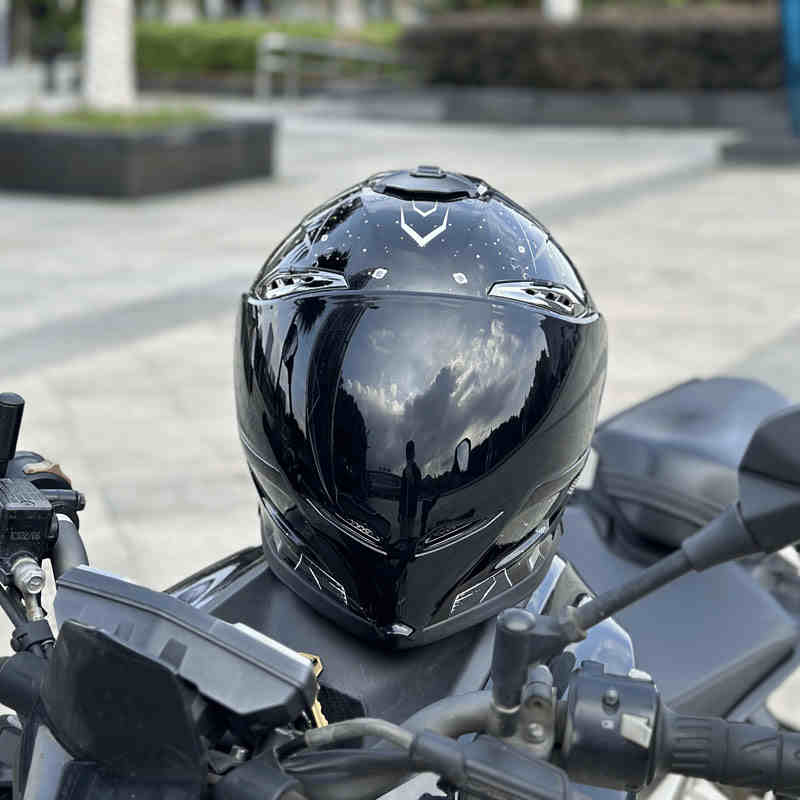 Mecha /NBTK Full-Face/Cover Retro Motorcycle Helmet /Bluetooth 3C DOT Dual Visor