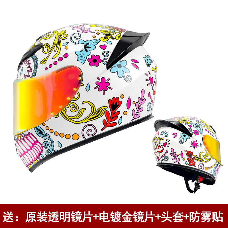 Joker / 3C DOT Full Face Dual Visors Unisex /Bluetooth Motorcycle Helmet