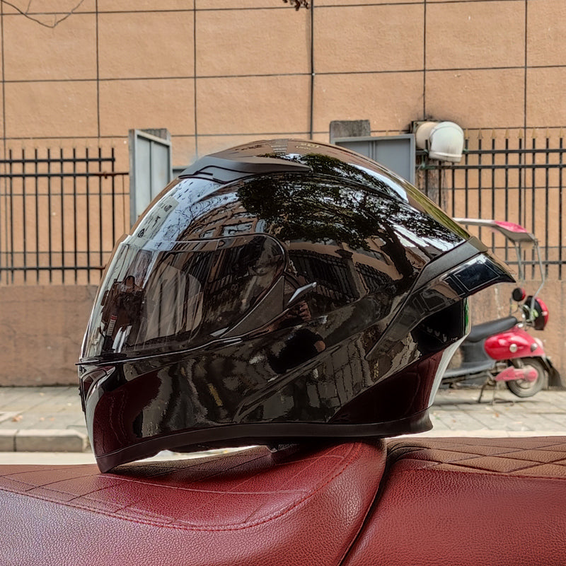 Soul-Eater/3C DOT Dual Visors Winter Bluetooth Motorcycle Full-cover Helmet