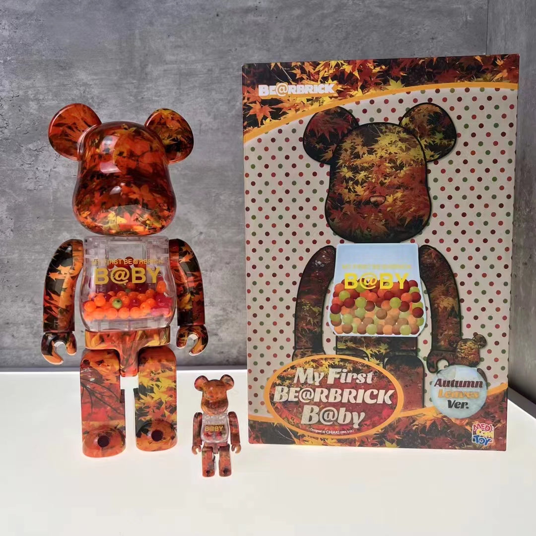 BE@RBRICK 400% Kobe Bryant Jordon James NBA Building Block Violent Bear Figures