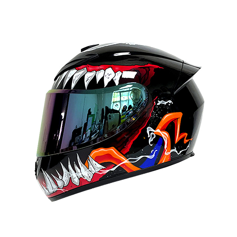 Joker / 3C DOT Full Face Dual Visors Unisex /Bluetooth Motorcycle Helmet