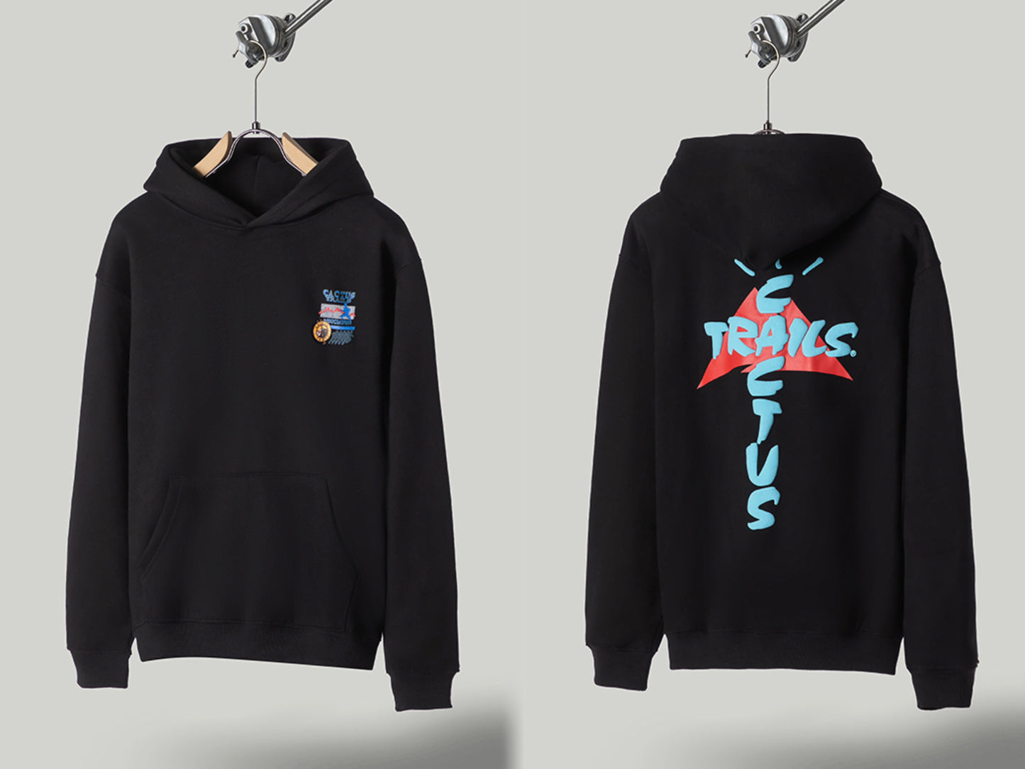Self-Made FW20 Travis Scott x McDonald's Apple Pie High Street Foam Print Hoodie