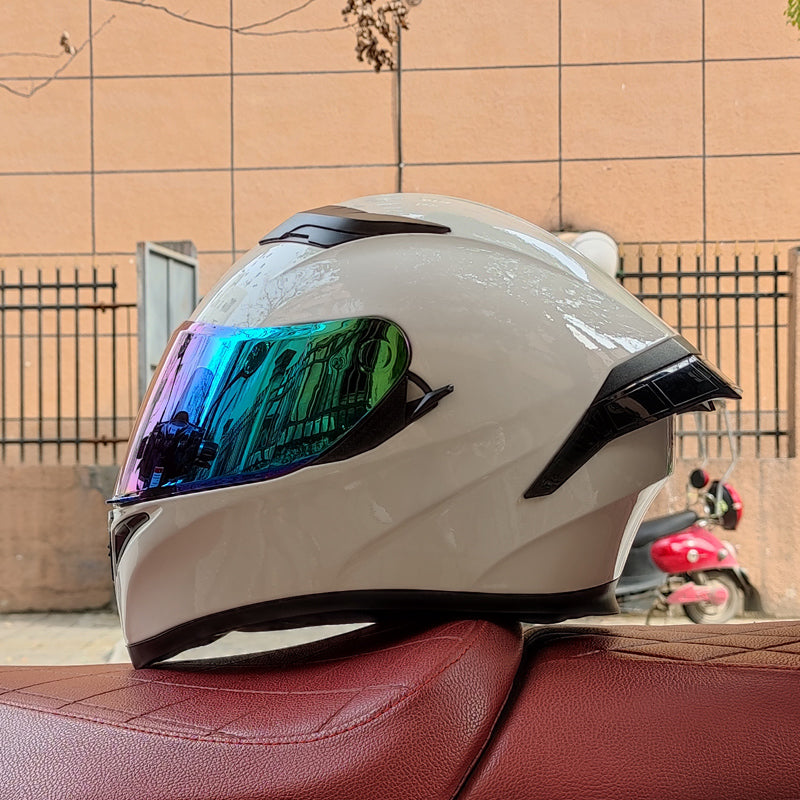 Soul-Eater/3C DOT Dual Visors Winter Bluetooth Motorcycle Full-cover Helmet