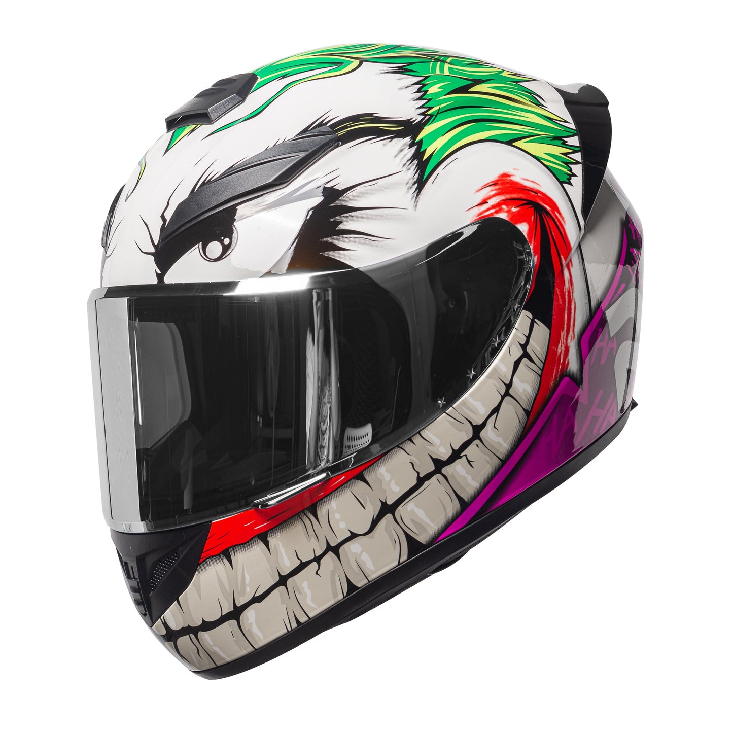 Joker / 3C DOT Full Face Dual Visors Unisex /Bluetooth Motorcycle Helmet