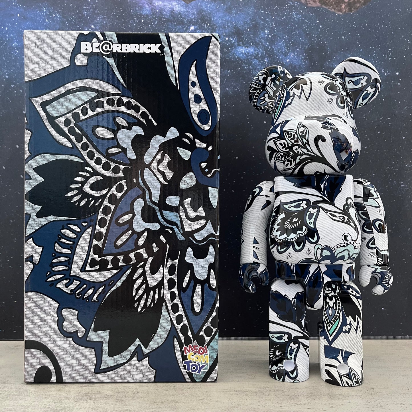 BE@RBRICK 400% Building Block Violence Bear Collectible Toy Action Figure