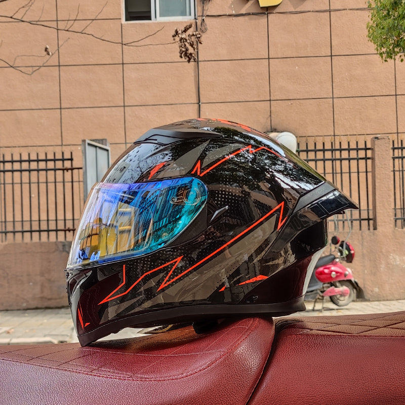 Soul-Eater/3C DOT Dual Visors Winter Bluetooth Motorcycle Full-cover Helmet