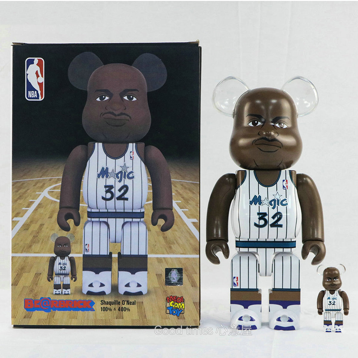 BE@RBRICK 400% Kobe Bryant Jordon James NBA Building Block Violent Bear Figures