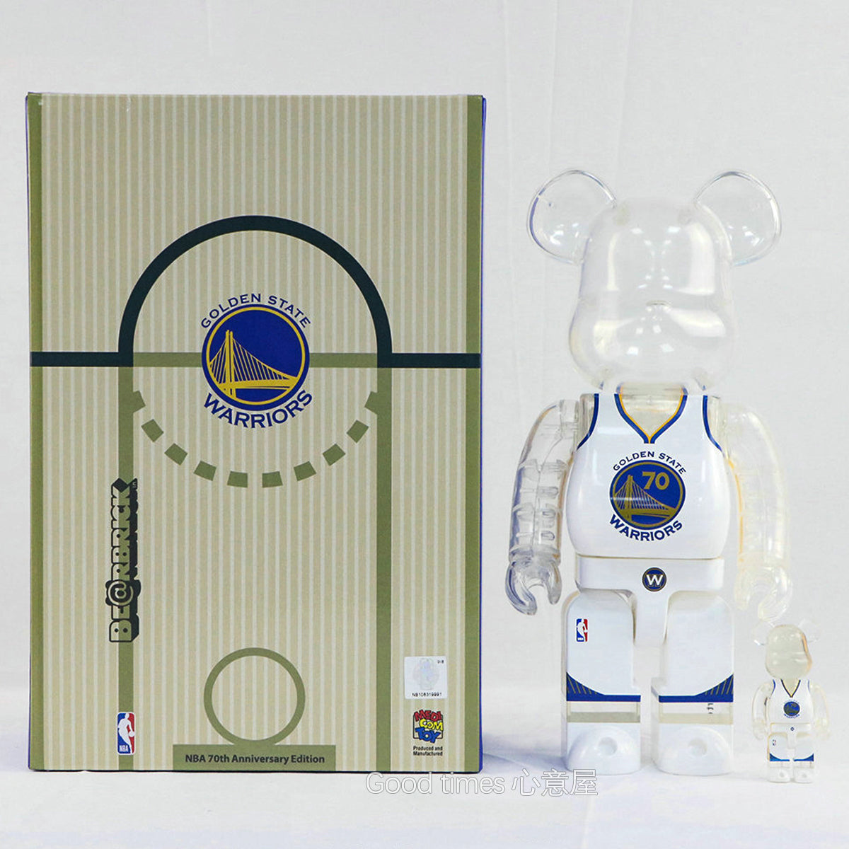 BE@RBRICK 400% Kobe Bryant Jordon James NBA Building Block Violent Bear Figures