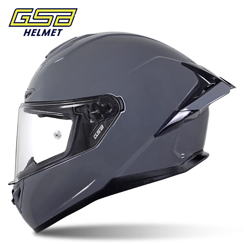 GSB361GT Motorcycle Helmet Unisex Large Spoile All-Season Full-Face Helmet 3C