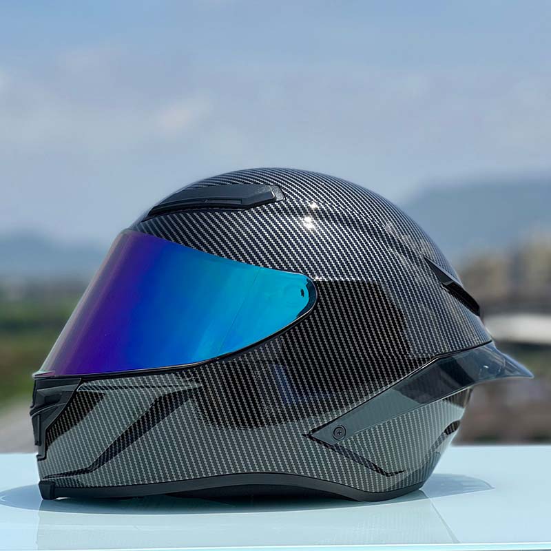 Future Serie / Dark Knight Plated 3C DOT Full Face Helmet Motorcycle All-Season