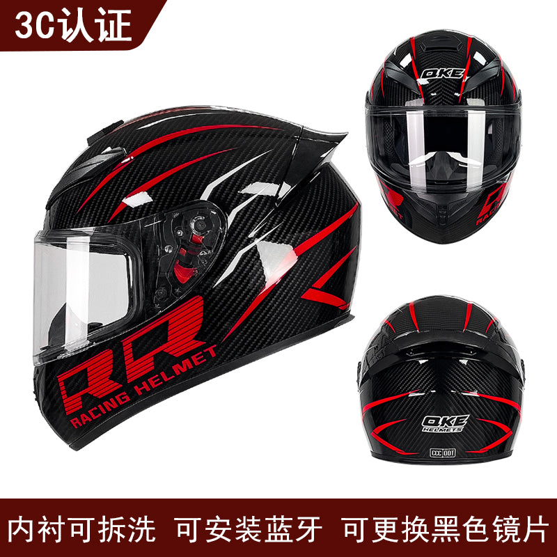 Joker / 3C DOT Full Face Dual Visors Unisex /Bluetooth Motorcycle Helmet