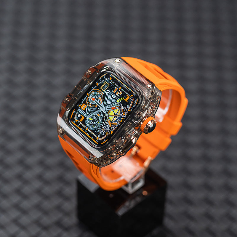 Richard Transparent Case for Apple Watch 8, Ultra-Thin Modification/Crystal Look