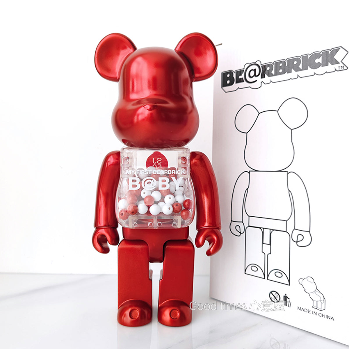 BE@RBRICK 400% Ninja Turtle Building Block Violent Bear Collectible Figure Gift