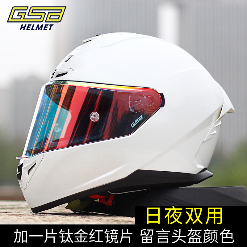 GSB361GT Motorcycle Helmet Unisex Large Spoile All-Season Full-Face Helmet 3C