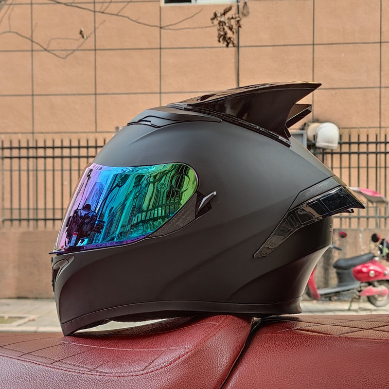 Soul-Eater/3C DOT Dual Visors Winter Bluetooth Motorcycle Full-cover Helmet