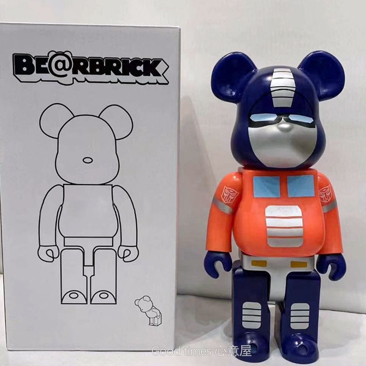 BE@RBRICK 400% Ninja Turtle Building Block Violent Bear Collectible Figure Gift