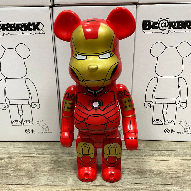 BE@RBRICK 400% Ninja Turtle Building Block Violent Bear Collectible Figure Gift