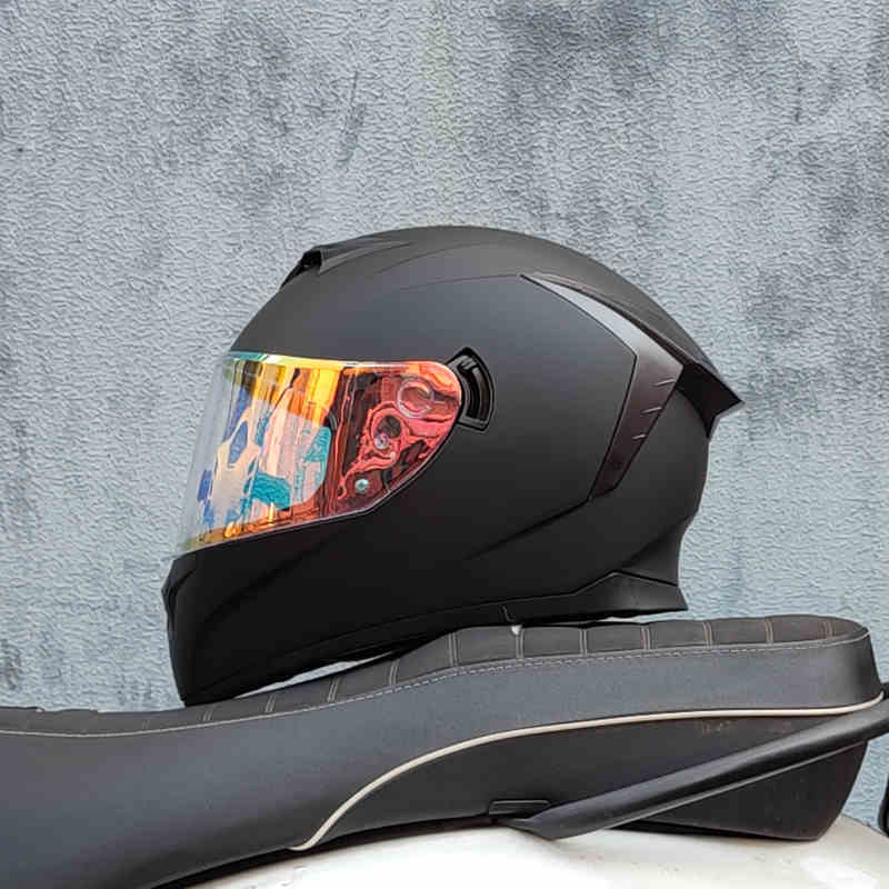 Soul Eater - 3C DOT Dual Visors Unisex LVS Bluetooth Full-Cover Motorcycle Helmet