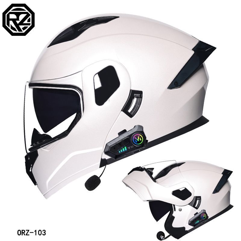 Hannya / 3C DOT Full Face Dual Visors Unisex /Bluetooth Motorcycle Helmet