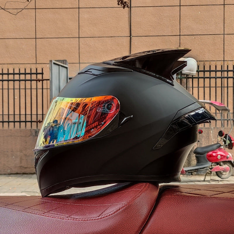 Soul-Eater/3C DOT Dual Visors Winter Bluetooth Motorcycle Full-cover Helmet