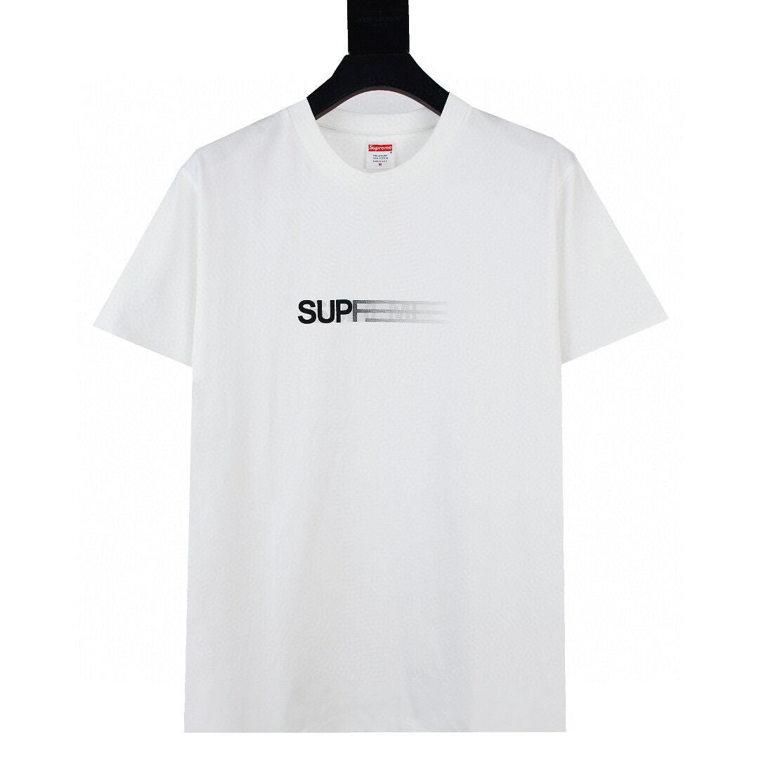 24SS Supreme Short-Sleeve T-shirt Retro Unisex 280g Pure Cotton Small Collar