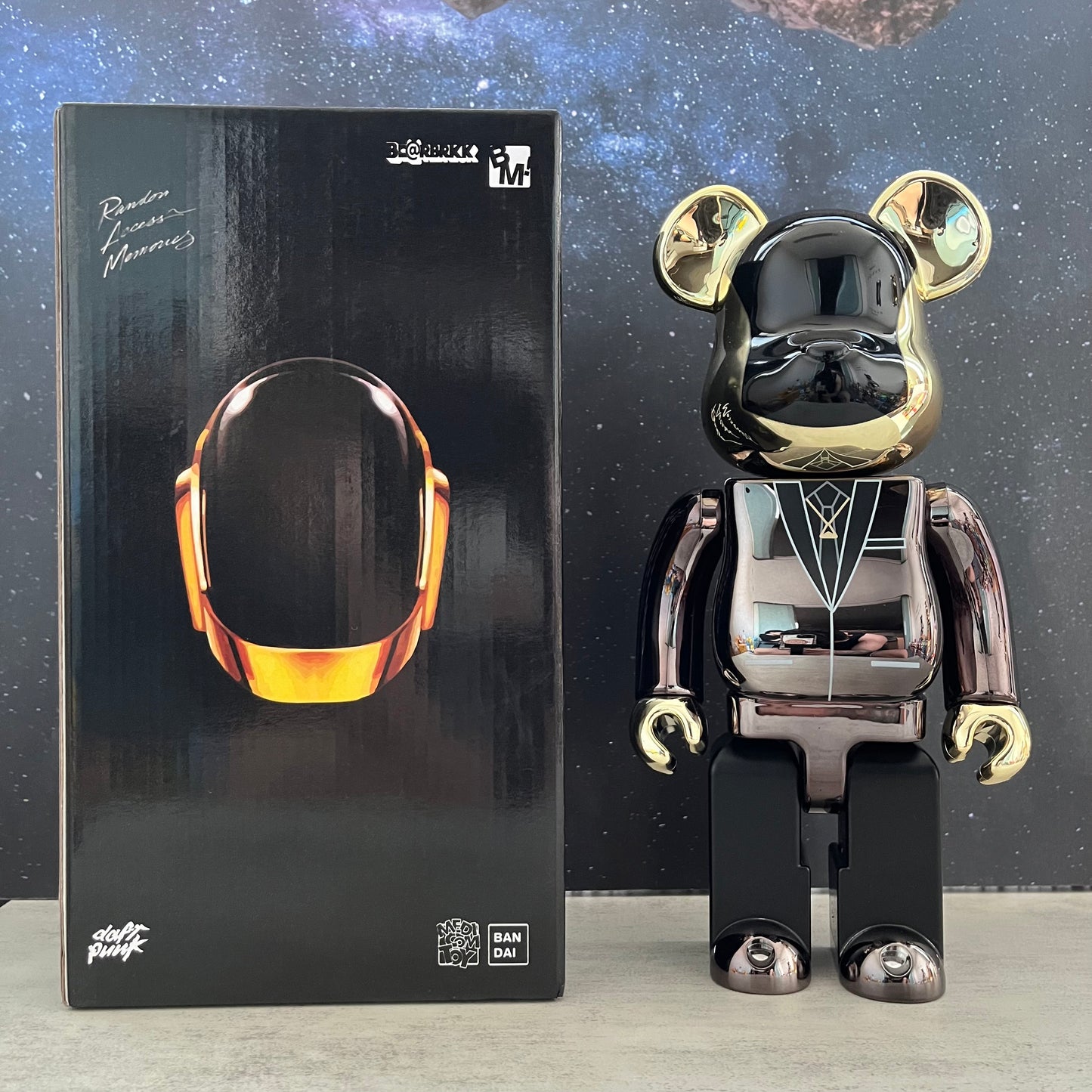 BE@RBRICK 400% Building Block Violence Bear Collectible Toy Action Figure