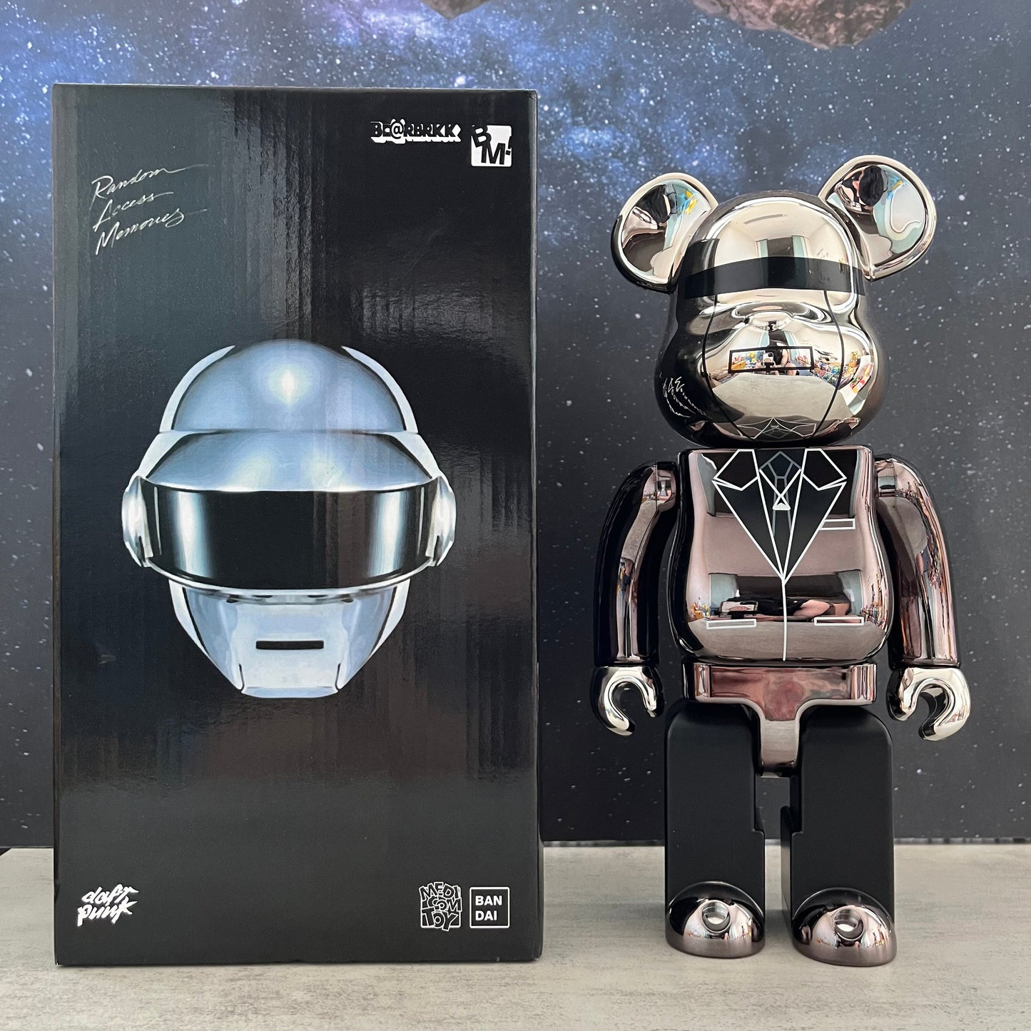 BE@RBRICK 400% Bluetooth Speaker Building Block Violent Bear Collectible Figure