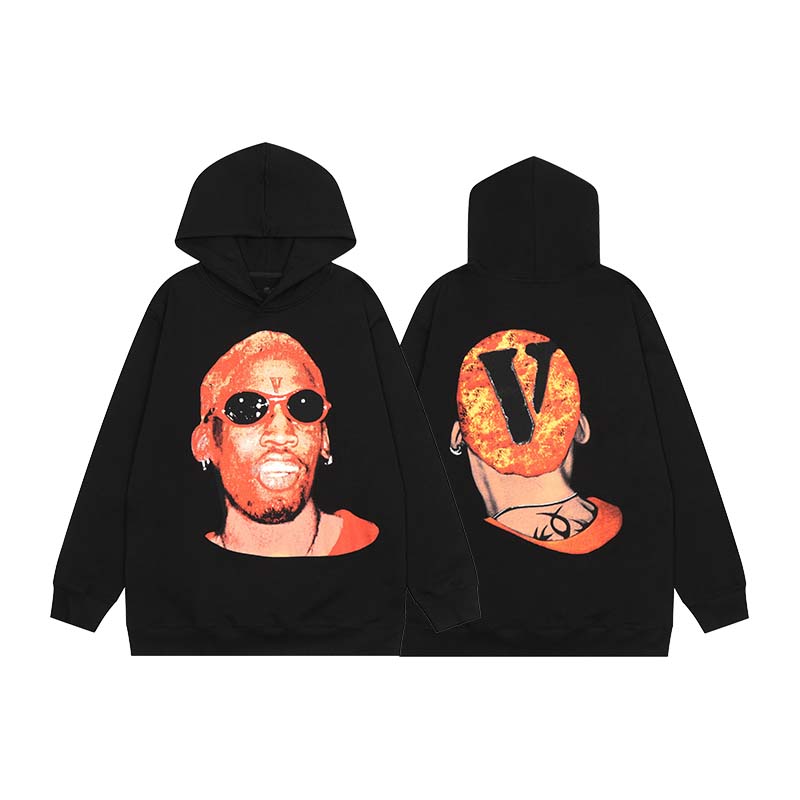 23SS VLONE x FOG Limited Edition Washed Loose Hoodie Sweatshirt Fujiwara Hiroshi