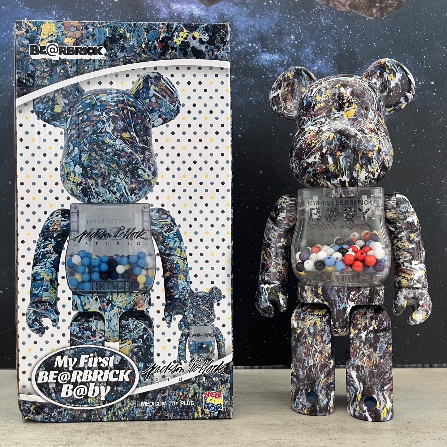 BE@RBRICK 400% Building Block Violence Bear Collectible Toy Action Figure