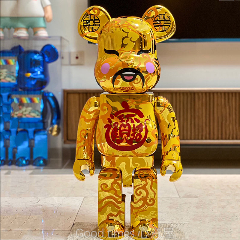 Bearbrick 1000% Building Block Violent Bear Collectible Home Decor Toy Figure 70CM High