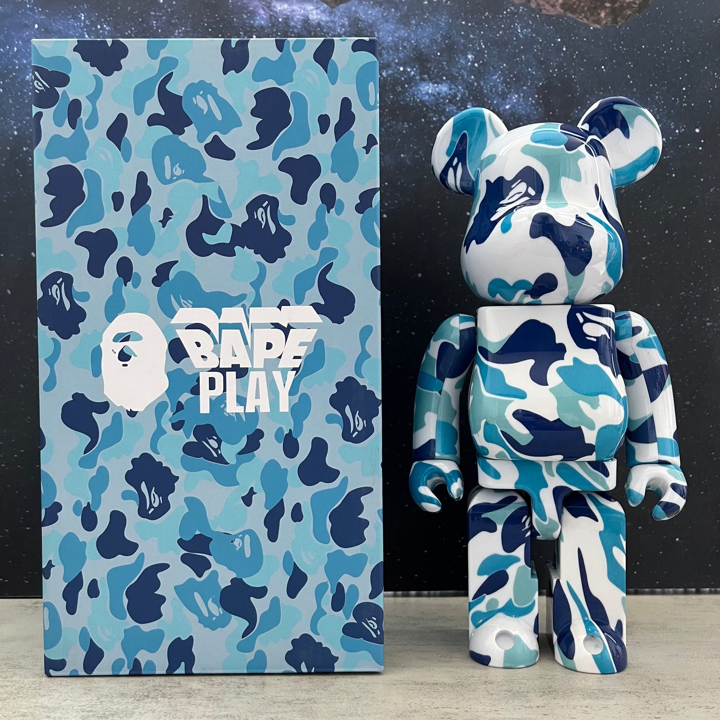 BE@RBRICK 400% Building Block Violence Bear Collectible Toy Action Figure