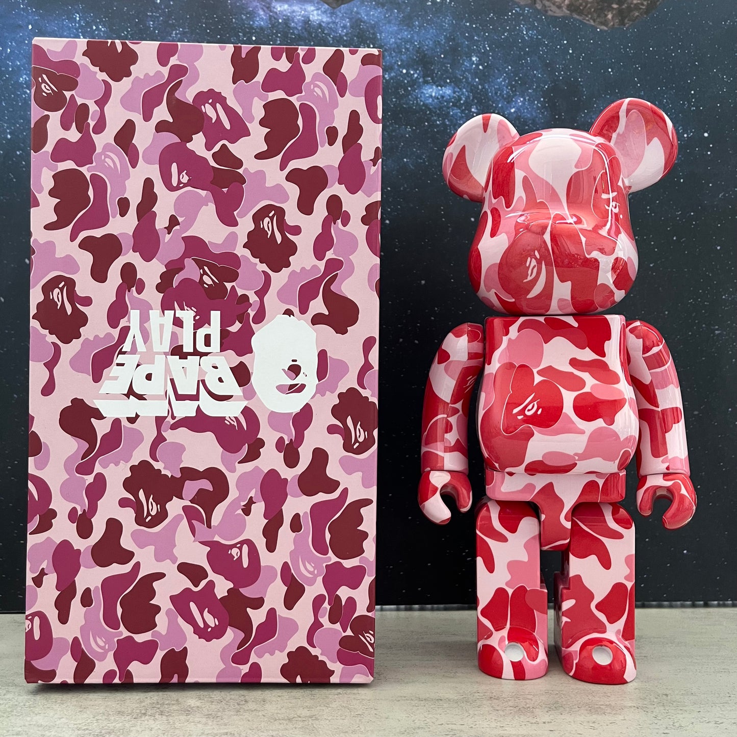 BE@RBRICK 400% Building Block Violence Bear Collectible Toy Action Figure