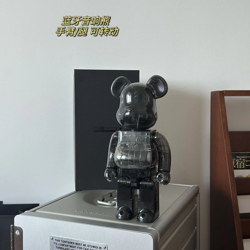 BE@RBRICK 400% Bluetooth Speaker Building Block Violent Bear Collectible Figure