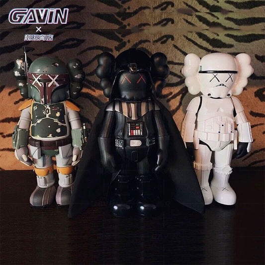 Star Wars x KAWS Collectible Action Figure: Designer Toy Doll Decoration Gift